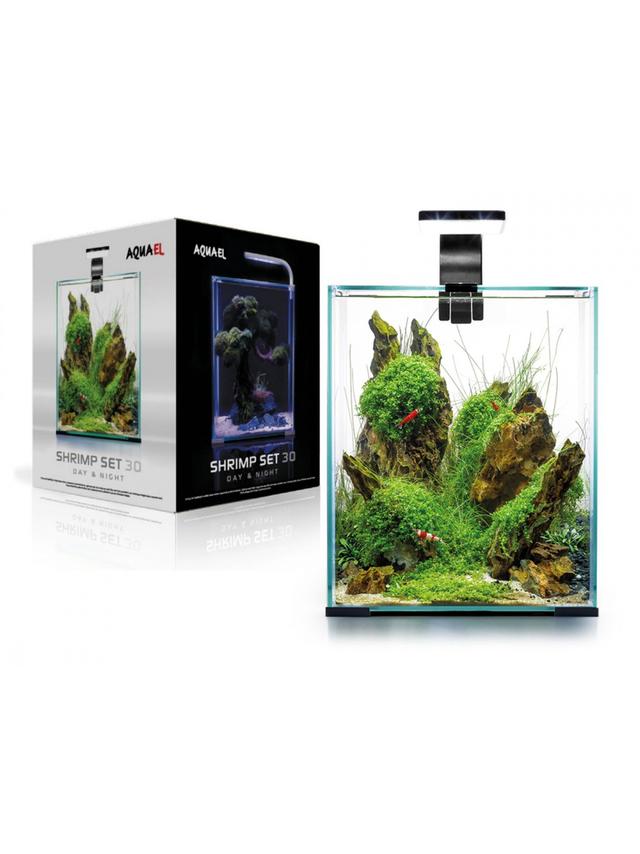 AQUAEL SHRIMP SET SMART D&N 30 akwarium BIAŁE