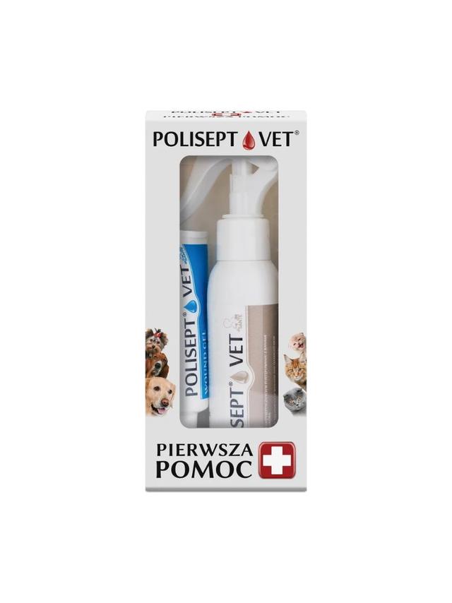 JM SANTE Polisept Vet Apteczka - pierwsza pomoc dla psów i kotów