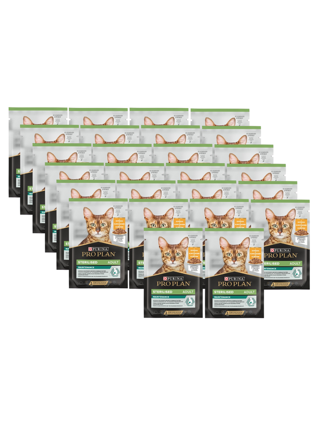 Purina Pro Plan Sterilised z kurczakiem dla kota 26x85g