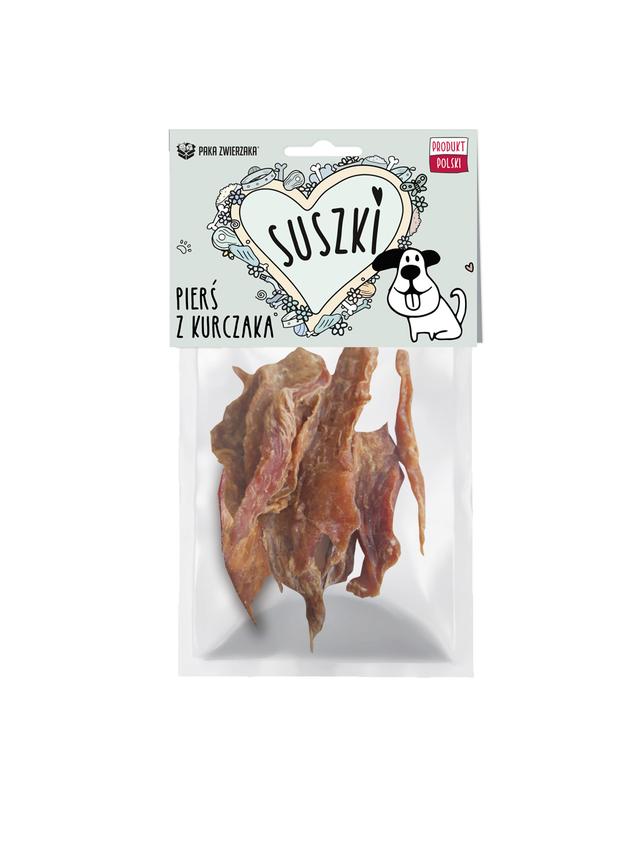 Paka Zwierzaka Suszki Pierś z kurczaka 100g