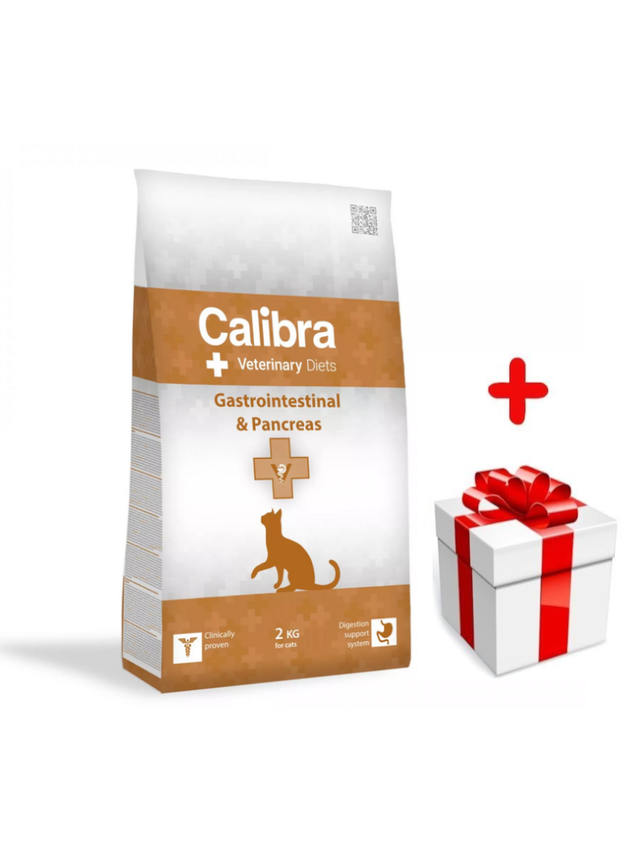 Calibra Veterinary Diets Cat Gastro/Panceras 2kg + niespodzianka dla kota GRATIS!