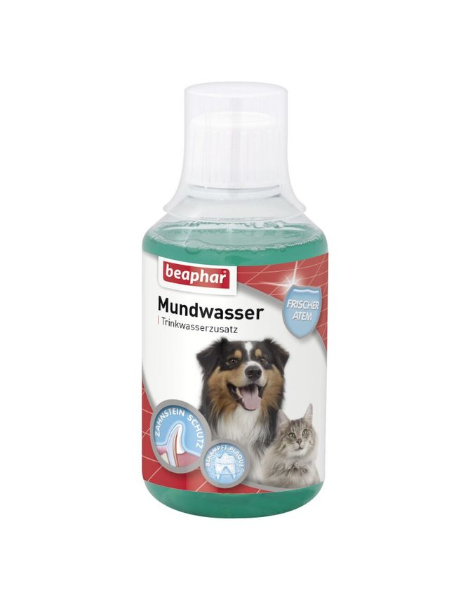 Beaphar MUNDWASSER 250ML  - płyn do pielęgnacji jamy ustnej i zębów dla psów i kotów