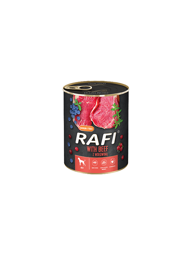 DOLINA NOTECI Rafi z wołowiną 800g