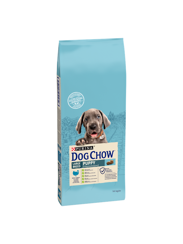 PURINA Dog Chow Puppy Large Breed Turkey 14kg