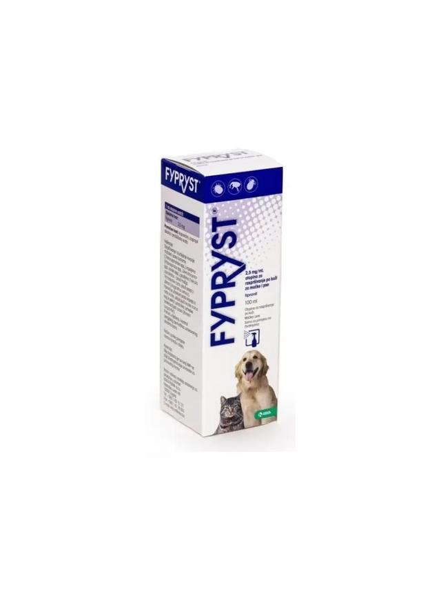 KRKA Fypryst Spray dla psa i kota 100ml