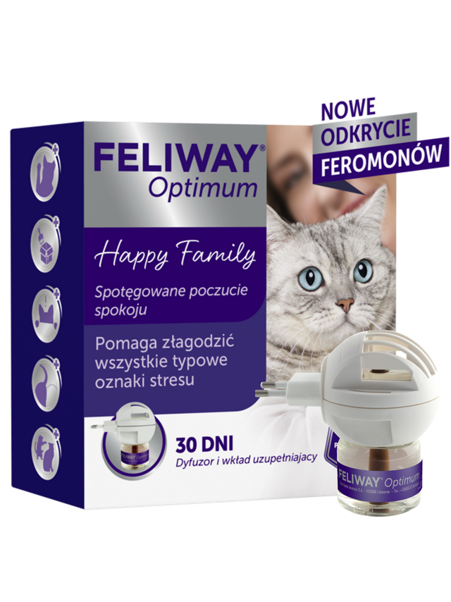 CEVA Feliway Optimum dyfuzor + wkład 48ml