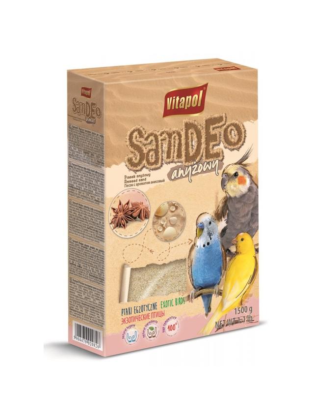 VITAPOL Piasek dla ptaków z anyżem 1,5kg