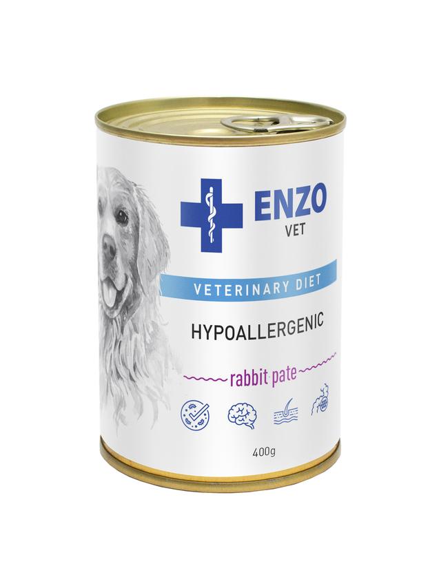 ENZO VET Hypoallergenic dieta hypoallergiczna z królikiem dla psów 400g