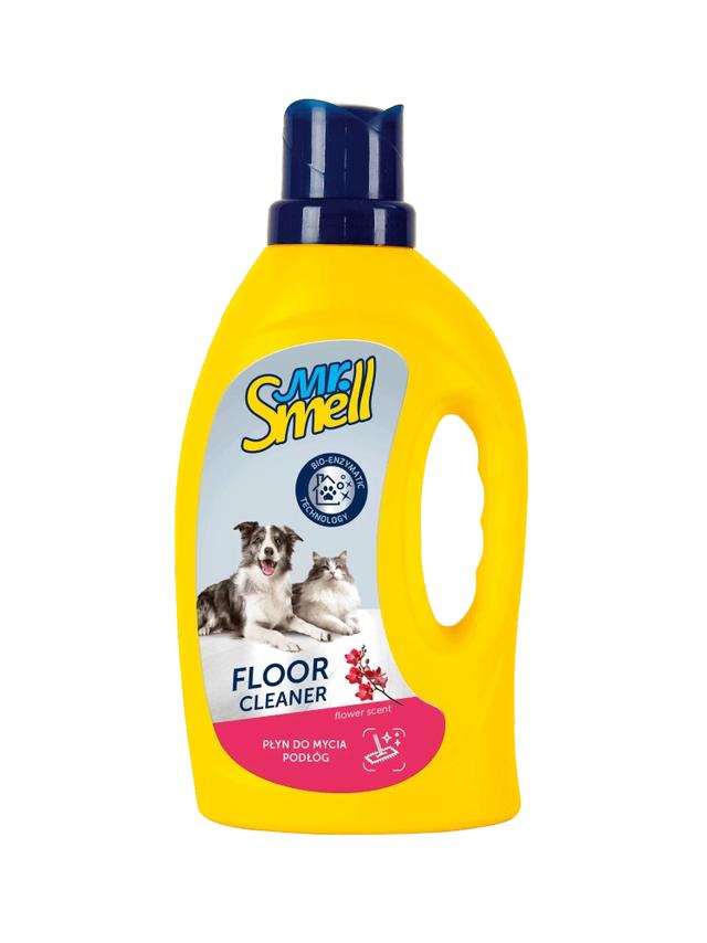 MR SMELL Bioenzymatyczny płyn do mycia podłóg o zapachu kwiatowym - 1l