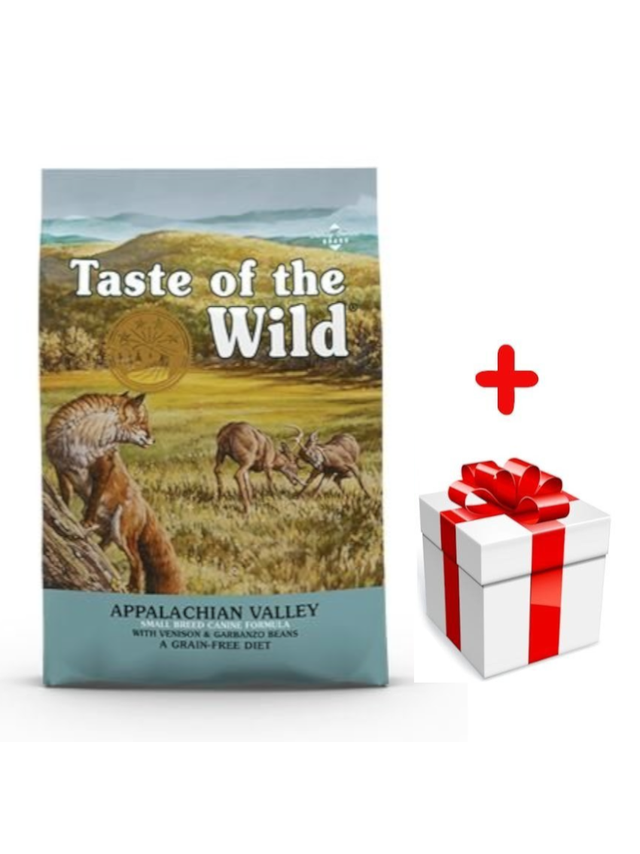 TASTE OF THE WILD Appalachian Valley small breed 12,2kg + niespodzianka dla psa GRATIS!