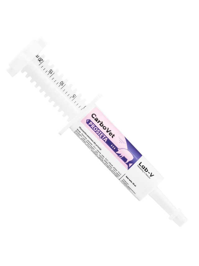 Lab-v CarboVet Prosięta - Preparat stosowany do eliminacji toksyn dla prosiąt 20 ml