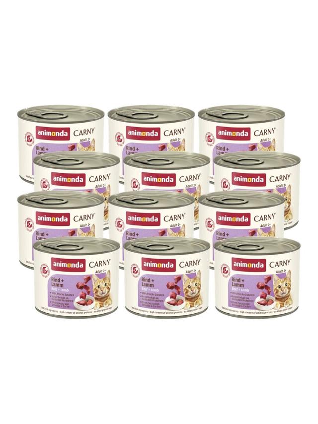ANIMONDA Cat Carny Adult smak: wołowina i jagnięcina 12 x200g