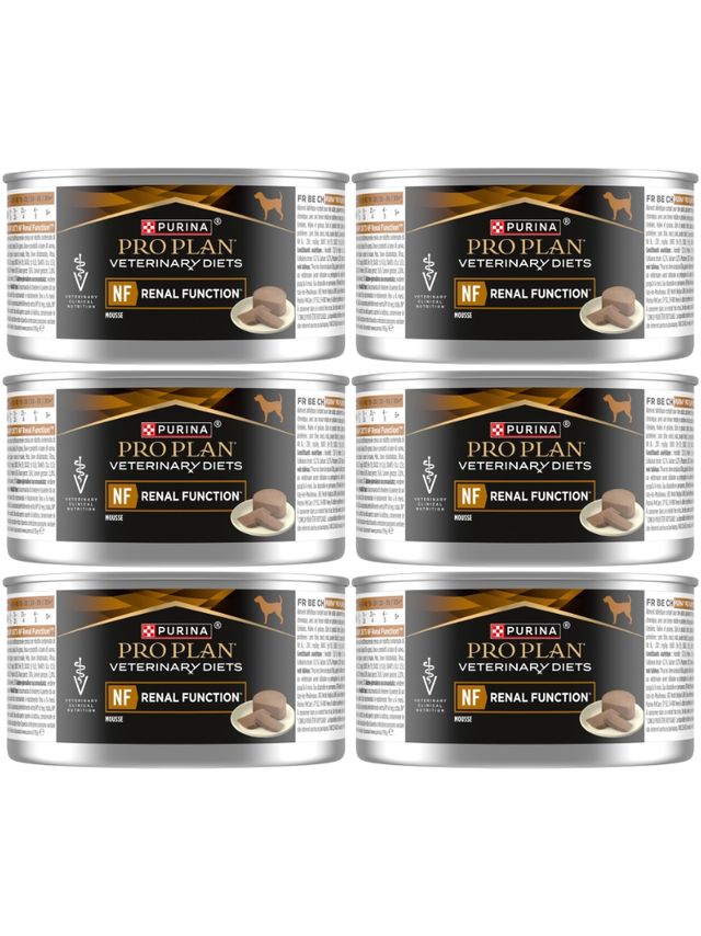 PRO PLAN Veterinary Diets NF Renal Function Karma mokra dla psa mus 6x195g