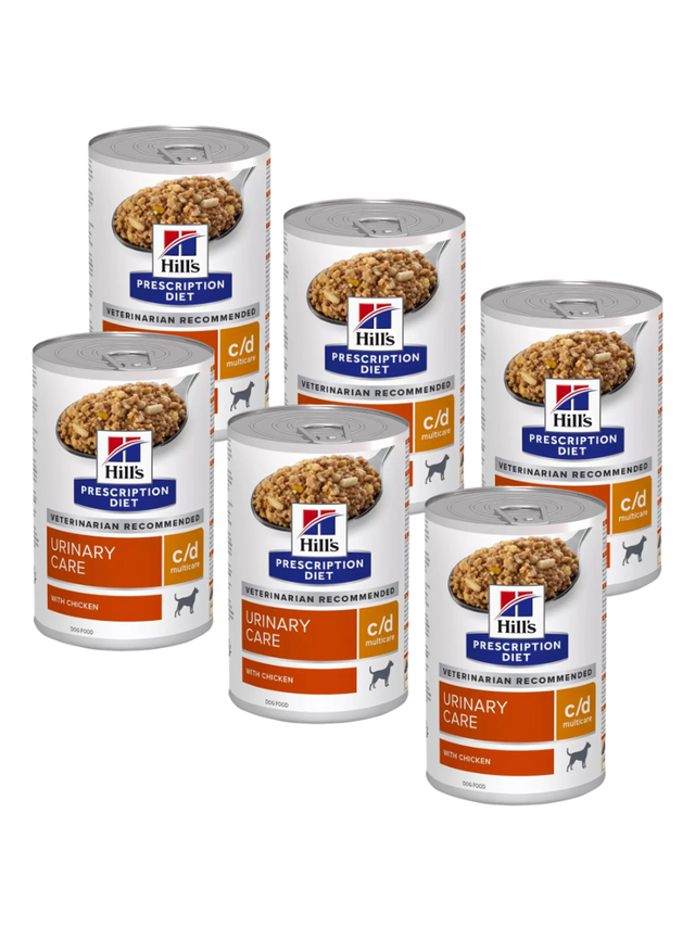 HILL'S PD Prescription Diet Canine c/d 6x370g - puszka