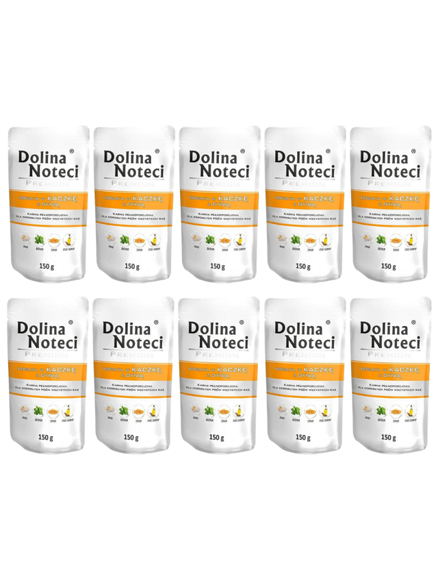 DOLINA NOTECI Premium Kaczka z dynią 10x150g