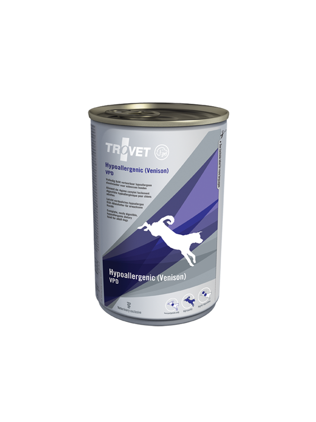 TROVET VPD Hypoallergenic - Venison (dla psa) 400g - puszka