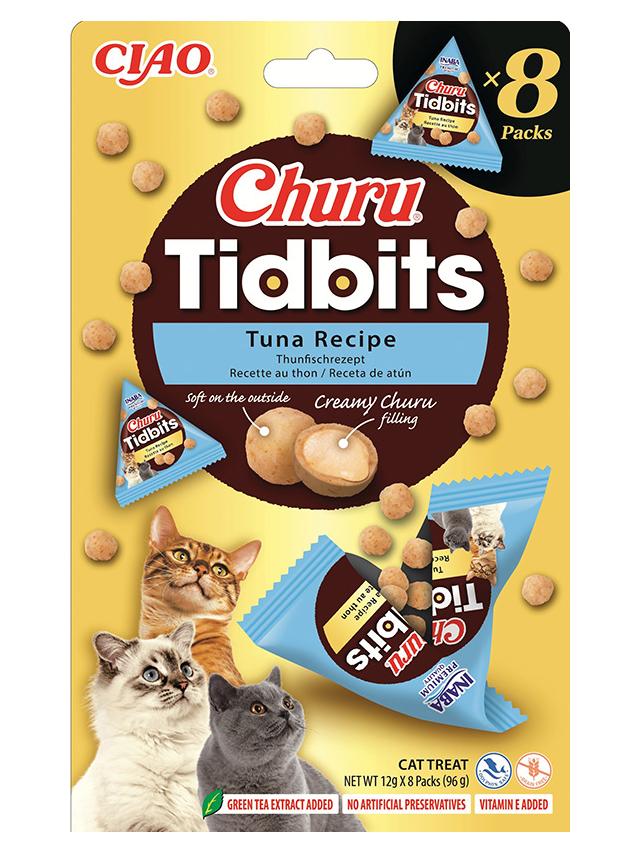 INABA Cat Churu Tidbits - tuńczyk 8x12g