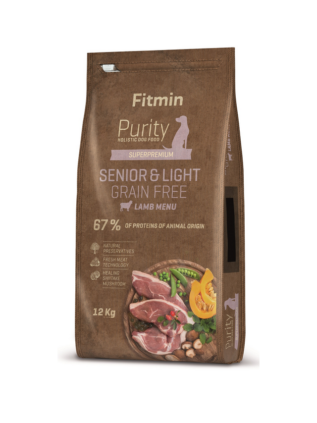 FITMIN Purity Senior Grainfree Light Lamb 12kg