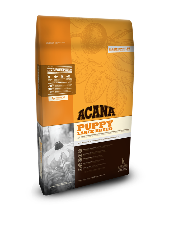 ACANA Puppy Large Breed 17kg + niespodzianka dla psa GRATIS!