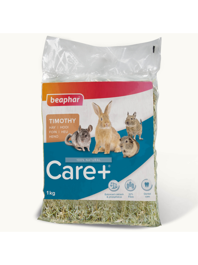 Beaphar CARE+ TIMOTHY 1KG - sianko z tymotką łąkową