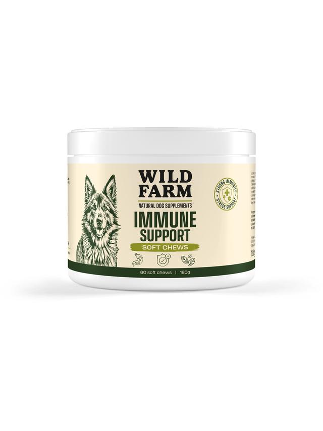 WILD FARM MIĘKKIE ŻUJKI – Immune Support 180g (60szt) Naturalne wsparcie odporności i witalności psa