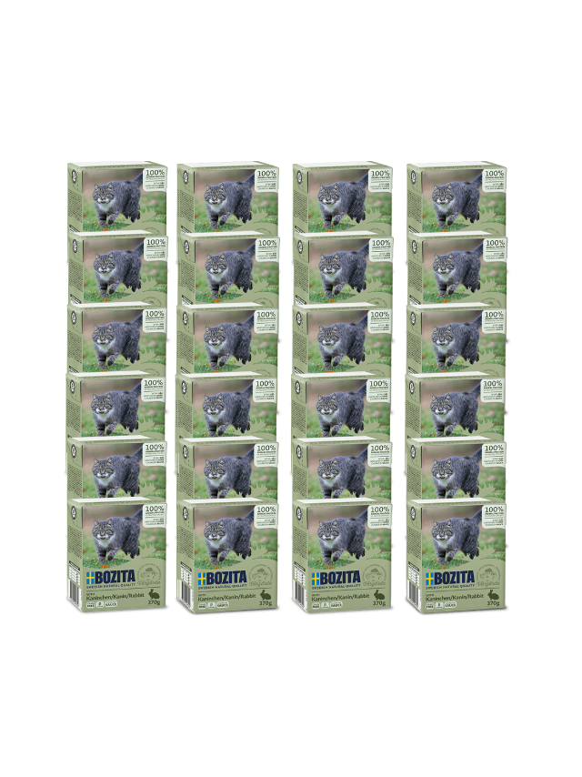 BOZITA Cat Królik W Sosie 24x370g