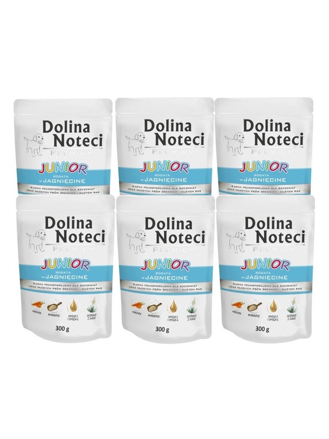 Dolina Noteci PREMIUM Junior bogata w jagnięcinę 24x300g