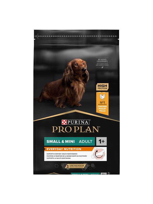 PRO PLAN Everyday Nutrition Small & Mini Adult Karma dla psów bogata w kurczaka 7kg