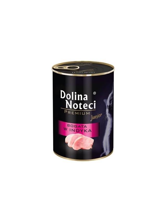 Dolina Noteci Premium Junior dla kota bogata w indyka 400g