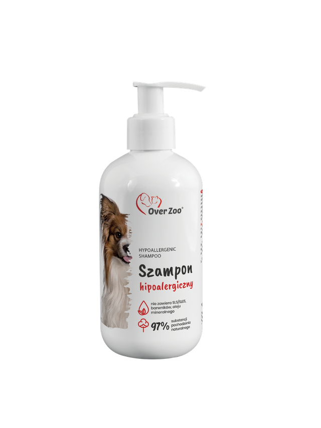 OVER ZOO Szampon Hipoalergiczny 250ml