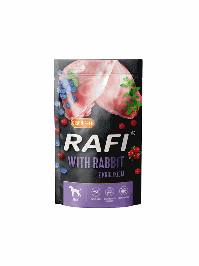 DOLINA NOTECI Rafi z królikiem 500g