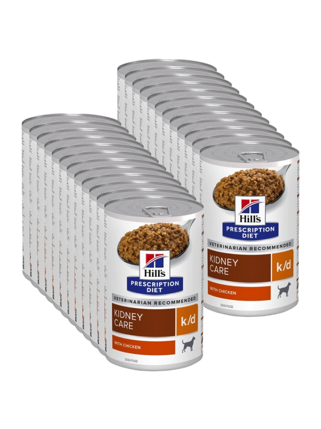 HILL'S PD Prescription Diet Canine k/d 24x350g - puszka
