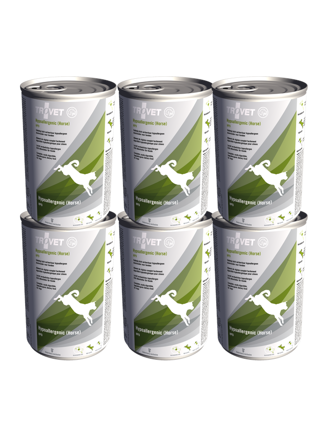 TROVET HPD Hypoallergenic - Horse (dla psa) 6x400g - puszka