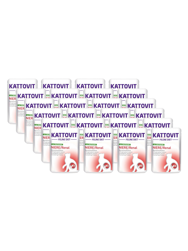 Kattovit Niere/Renal indyk 24x85g saszetka