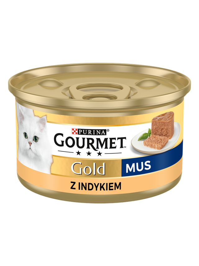 Purina Gourmet Gold mus z indykiem 85g