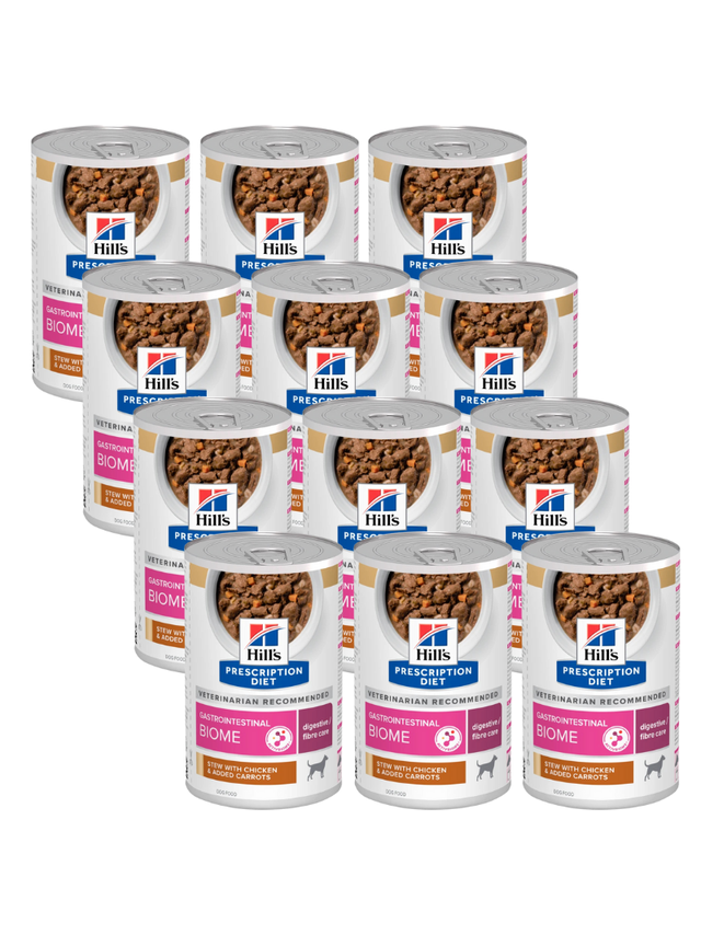 Hill's Prescription Diet Gastrointestinal Biome z kurczakiem 12x354g