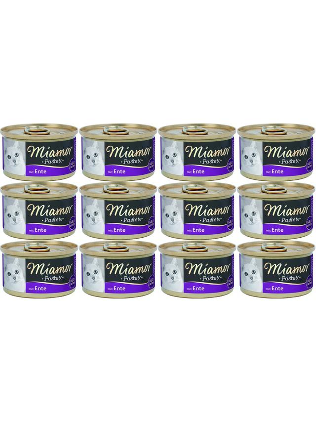 Miamor Pastete kaczka 12x85g puszka