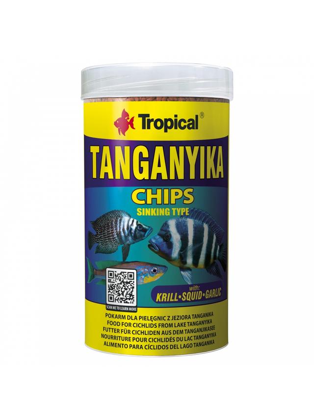 TROPICAL TANGANYIKA CHIPS 250ML/130G