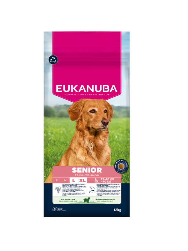 EUKANUBA Mature&Senior Large Lamb & Rice 12kg