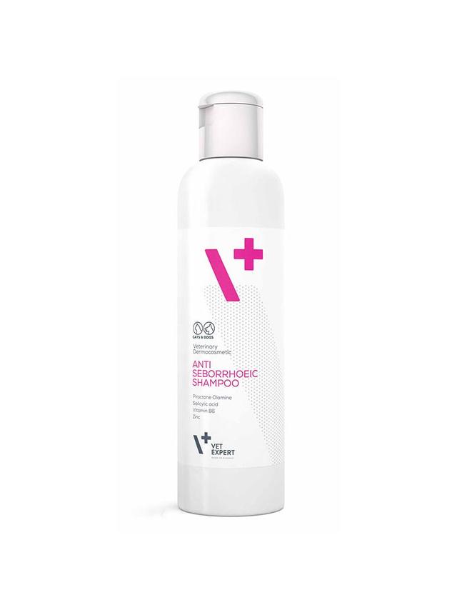 VET EXPERT ANTISEBORRHOEIC SHAMPOO - szampon przeciwłojotokowy 250ml