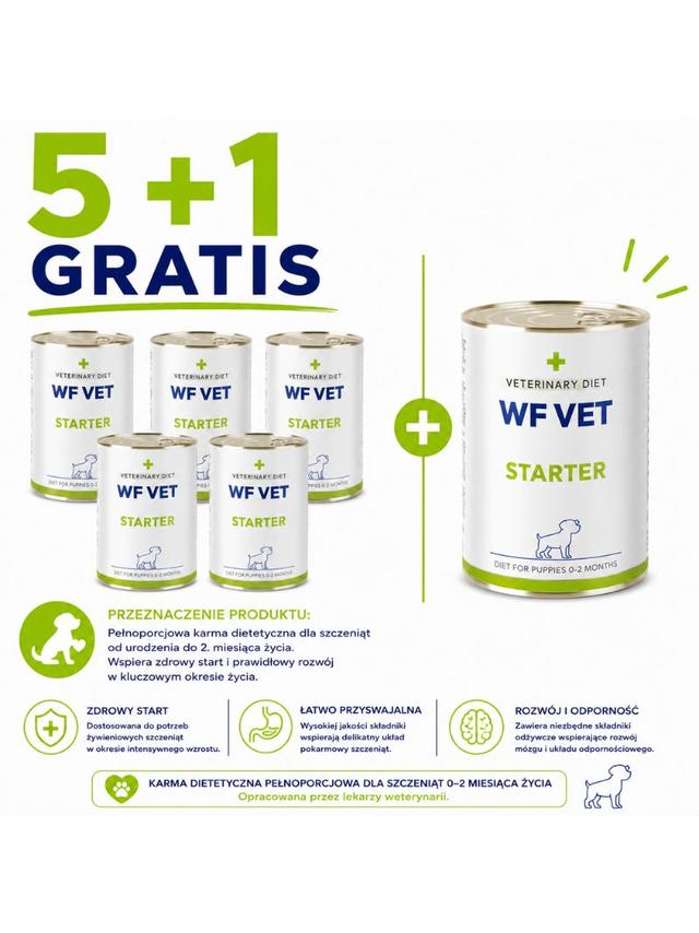 WF VET Starter 6x400g