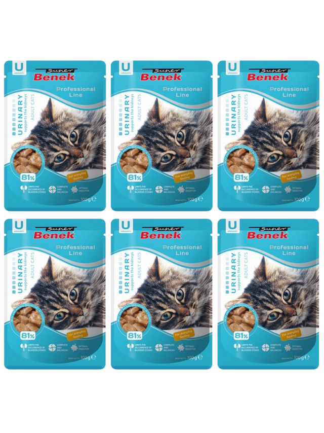 Super Benek Saszetka dla kota urinary 24x100g