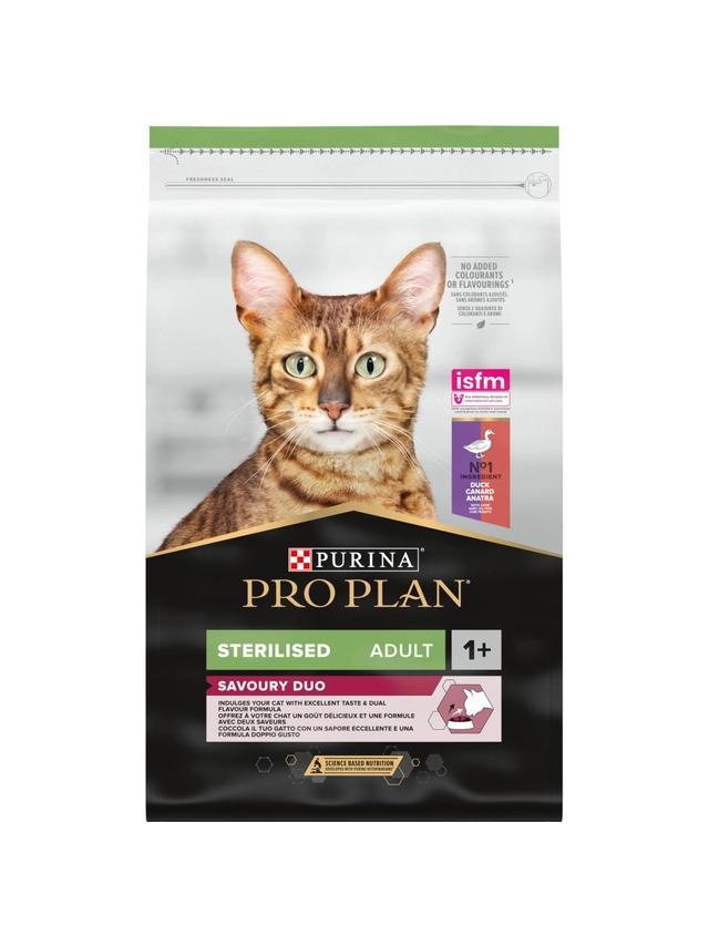 PURINA Pro Plan Cat Sterilised Duck & Liver 10kg