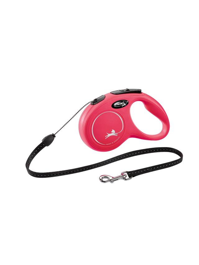 FLEXI Smycz oryginalna New Classic czerwona S 5m do 12kg- linka