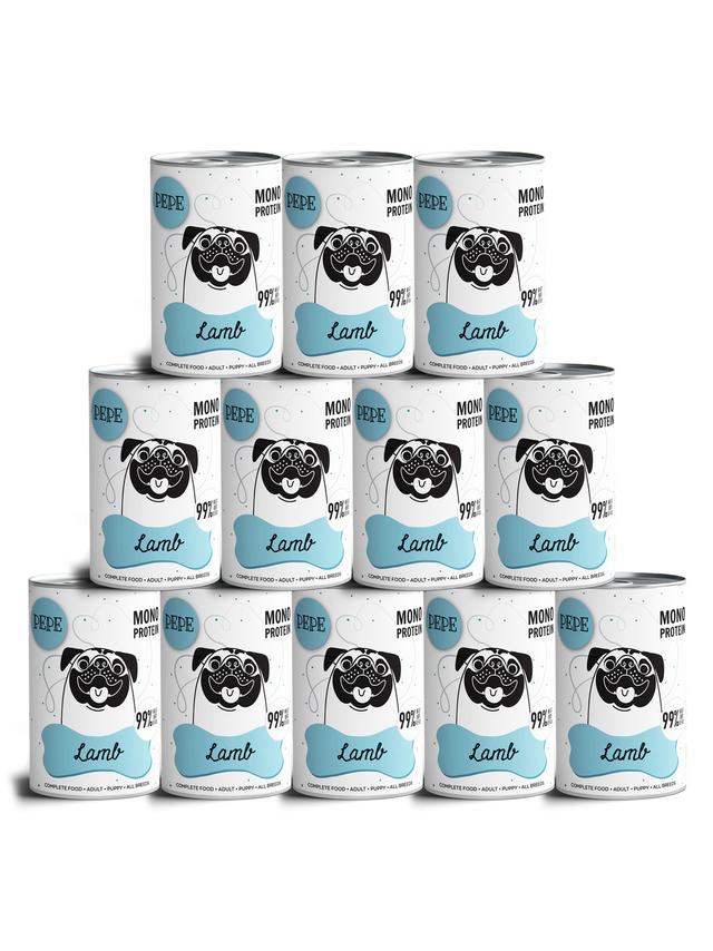 PEPE MONO PROTEIN Lamb (jagnięcina) 12x400g