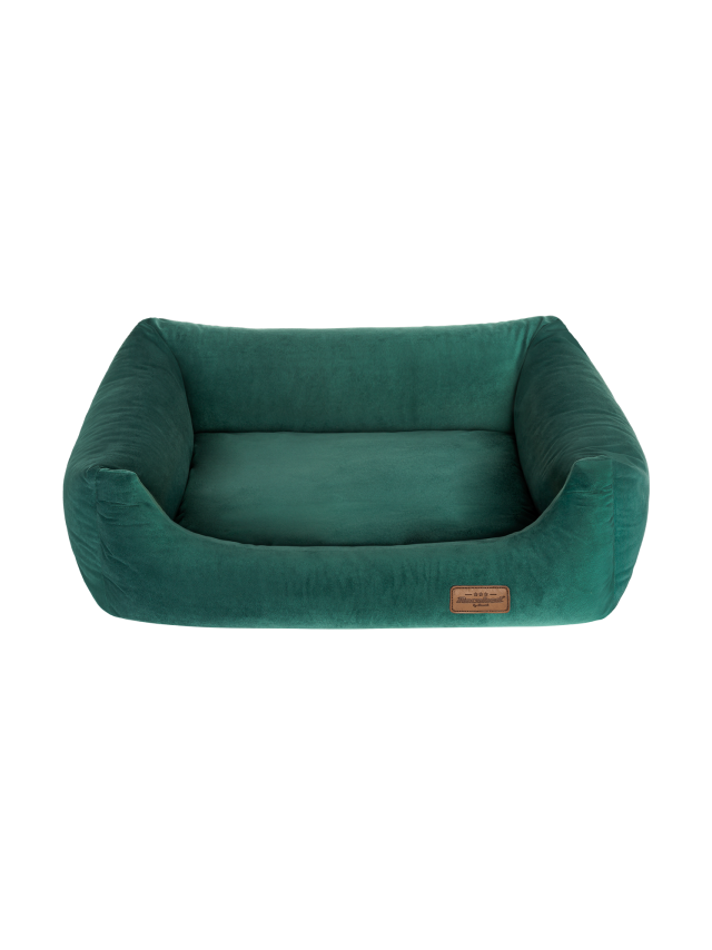 RECOBED Kanapa Welurove zielona M 80x65cm