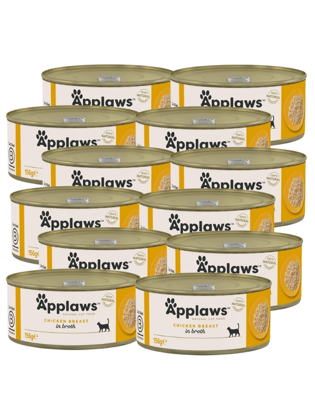 Applaws Cat Pierś z Kurczaka 12x156g PUSZKA