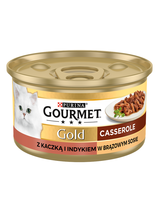 Purina Gourmet Gold kaczka/indyk w sosie 85g
