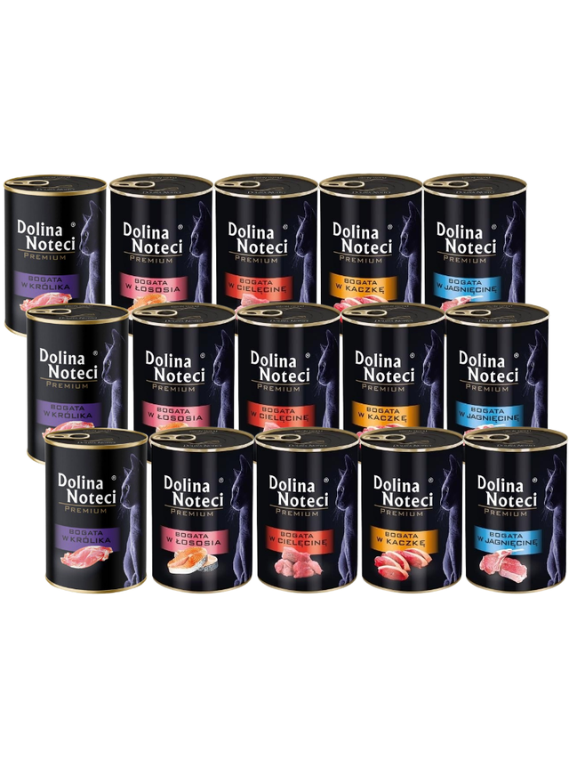 Dolina Noteci Premium dla kota Mix Smaków 15x400g