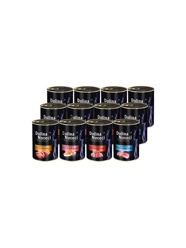 Dolina Noteci Premium dla kota mix smaków 12x400g